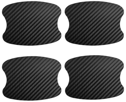 Adunsiaoto 4 Stück Auto-Türgriff-Schalenschutz, Universal Auto Türgriff Schutzfolie Griffmulde Griffmulden, Auto Tür Cup Protector Schützt Lenker Vor Kratzern(Einfach)