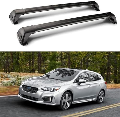 MJHVGTFRF Auto Dachträger für Subaru Impreza Sedan 2012 2013 2014 2015 2016 2017, Roof Rack Dach Rack Abdeckung Fahrradträger Dachboxen Querträger Relingträger Zubehör