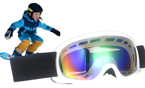 Snowboardglasögon för barn, Snowboardglasögon för barn Bekväma skidglasögon