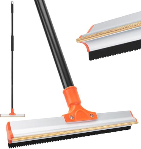 Carpet Rake for Pet Hair Removal, Double Sided Remover Carpet Scraper,Long Handle Dog Cat Hair Remover Brush Tool