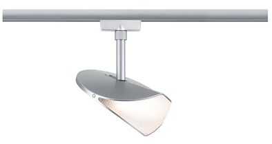 Paulmann 94959 URail LED Schienenspot 3-Step-Dim Alejandro 800lm 10W 3000K dimmbar 230V Chrom matt Schienensystem