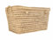Cesta de Almacenamiento de Hojas de Palma Natural, 60 cm, Organizador Tejido, Baúl de almacenaje para Juguetes, Mimbre