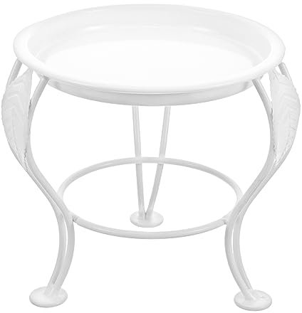 Happyyami Weißes Multifunktionales Blumenregal Minimalistischer Pflanzenständer Für Sukkulenten Für Innenräume Und Balkone Stabile Langlebige Konstruktion Kompatibel Mit Großen