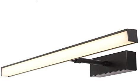 QYYZTQY Specchio da Bagno a Specchio da Bagno a LED Lampada di Trucco, Moderna Specchio Retrattile luci Anteriori per Lampada da Parete per Bagno per Toilette per Hotel, nessun FACKER, 4000K [Classe