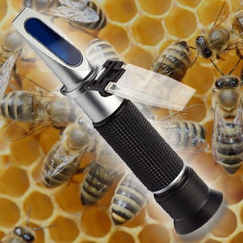 Imker Refraktometer Honig Marmelade Konfitüre Zucker Brix Honey R03