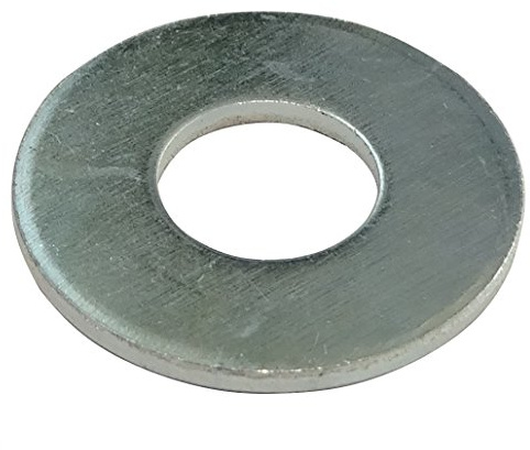 AERZETIX - C17668 - Satz von 100 Flache unterlegscheiben für karosseriebauer breit - karosseriescheiben - kotflügelscheiben - M8 Ø8.4x20mm H1.4mm - aus verzinktem stahl