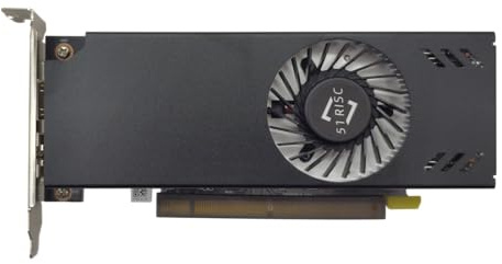 51RISC Radeon RX 550 LP Graphics Card, Low Profile 4GB GDDR5 Small Form Factor Video Card for Gaming 4K Display Desktop/Mini PC SFF Video Card (RX 550 4GB Low Profile)