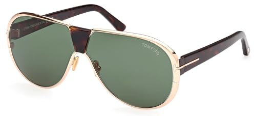Tom Ford 6428N Sonnenbrille, Herren, mehrfarbig (mehrfarbig), Einheitsgröße