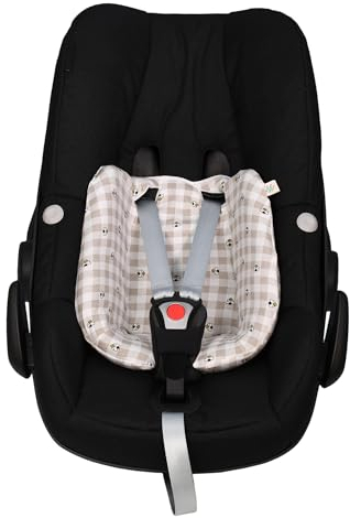 JYOKO Kids Bezug für Sitzverkleinerer kompatibel mit Maxi Cosi Pebble (Picnic Vichy, Maxi Cosi Pebble Pro I-Size)