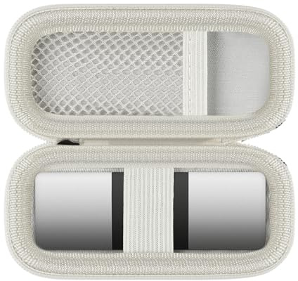 Étui pour moniteur cardiaque compatible avec AliveCor KardiaMobile 6L, moniteur ECG à 6 mesures, compatible avec les smartphones Apple et Android, étui uniquement (gris)