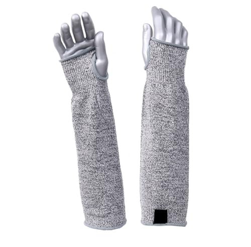 Guantes de trabajo resistentes a cortes Manguitos anticorte for brazos Manguitos anticorte for manipulación de vidrio duraderos y resistentes al desgaste Operación antideslizante y flexible(DD-3036B)