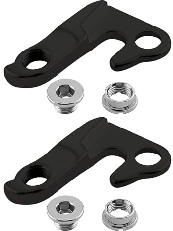 The Lord of the Tools MTB Bicycle Rear Gear Mech Derailleur Hook Hanger RE9GA Tailhook Dropout Frame Adapter Compatible with Giant Bikes Anthem Compatible with XTC Compatible with Liv Bike