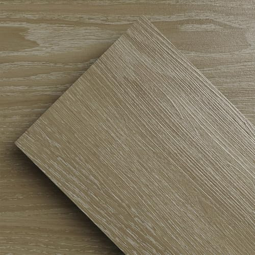 ATOPOSE Vinyl Bodenbelag | Selbstklebende Bodenplanken Holz-Effekt | 6×36 18 pcs Wasserdicht für Küche Bad Schlafzimmer Büro (2.51m²,Neue Western Eiche)