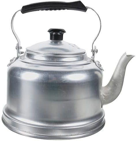 LIFKOME Lasting Wasserkocher Dickem Aluminium Pfeifender Teekessel Für Herd Kapazität Ergonomischer Griff Anti-verbrühungsicher Für Teezubereitung Und Heiße Getränke