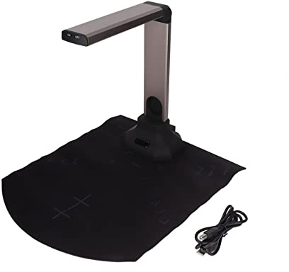 CHICIRIS 12MP Dokumentkamera Format USB -Buchscanner für Büroarbeit mit Intelligenter Kalibrierung und Anerkennung für Lehrer und Anwälte Aluminiumlegierung