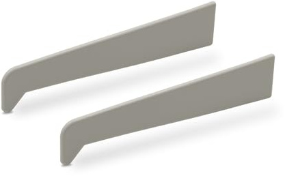 180mm Profile 22 Window & Door Sill End Caps (Pair) - Agate Grey