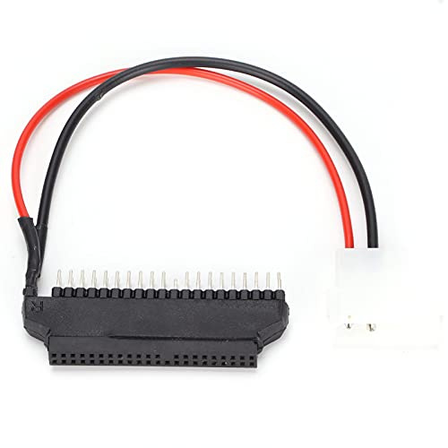 Ouitble Adaptateur IDE 44 Broches vers 40 Broches, Durable, Stable, Large compatibilité, Ordinateur Portable vers Ordinateur de Bureau, convertisseur IDE 2,5 Pouces à 3,5 Pouces po