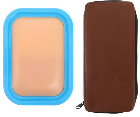 VALICLUD Kit di Allenamento per Agopuntura in Silicone Cuscinetto Simulato per Pratica Strumento di Visualizzazione per Principianti