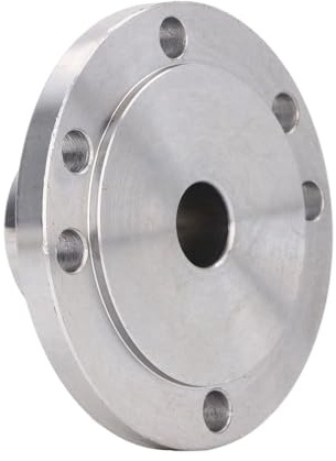 Steel Lathe Faceplate, High Manganese Steel Chuck Face Plate 100mm, Precision - Fit Lathe Faceplate for K11 100 K12 100 K72 100, Heavy - Duty Machining Accessory with 6 Mounting (16mm)
