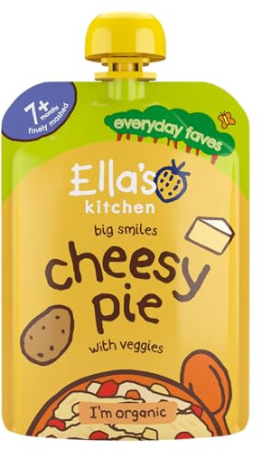 Ella's kitchen Cheesy Pie with Veggies 7+ Months 130g
