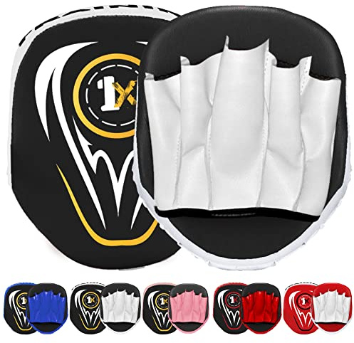 Kids Boxing Focus Pads Punching Mitts Punch Straight Pads Strike MMA Kickboxing equipments Hook & Jab Karate Muay Thai Taekwondo Training Punch Gloves Pad for junior kids