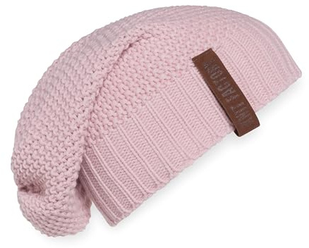 KNIT FACTORY - Coco Mütze - Strickmütze für Damen und Herren - Slouch Beanie - Wintermütze mit Wolle - Hochwertige Qualität
