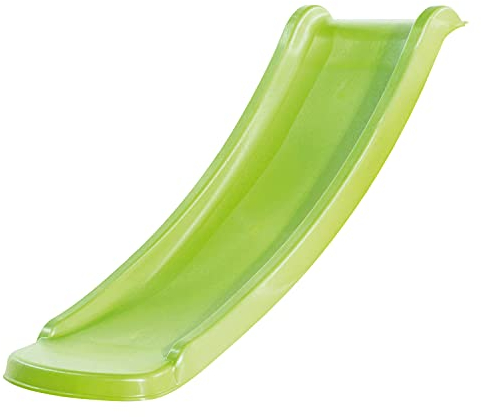 AXI Sky120 Scivolo in verde lime - 118 cm | Scivolo aggiuntivo in materiale sintetico per piattaforma di altezza 60cm | Elemento aggiuntivo per Casetta da gioco/parco giochi.