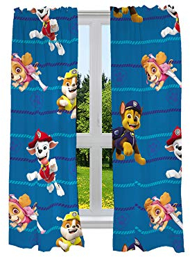 Franco Kinderzimmer-Fenstervorhänge-Set, 208,3 x 160 cm, Paw Patrol