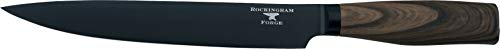 Rockingham Forge Forester Series 8 Carving Knife - Stainless Steel Blade with Black Oxide Coating Ergonomic Wooden Handle, RF-6184P