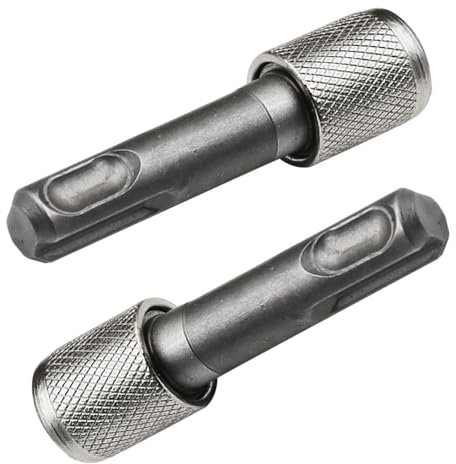 2 Pcs SDS Bit Adapter Hex Socket Drill Holder Converter SDS Socket Adaptor Set Bit Holder Adapter for Hammer Drills