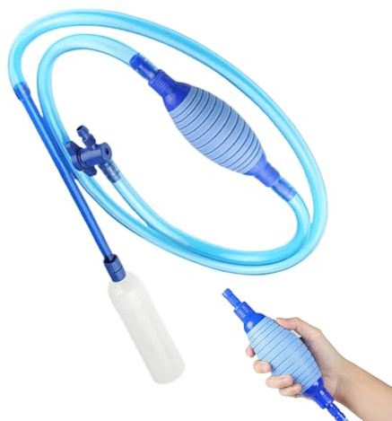 syayw Pulitore per La Vasca per Pesci - Pompa Sifone per Vasca da Pesci - Pompa per Il Cambio 'Acqua per La per - per Stagno Fontana Abitazione Acqua Salata Giardino Cortile