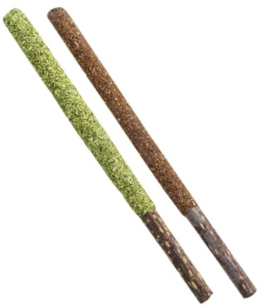 SHINEOFI 12 pièces Bâtonnets à Lécher pour Chat Herbe à Chat Séchée Interactif Snack Comestible Actinidia Polygama pour Entretien Dentaire et Intestinal