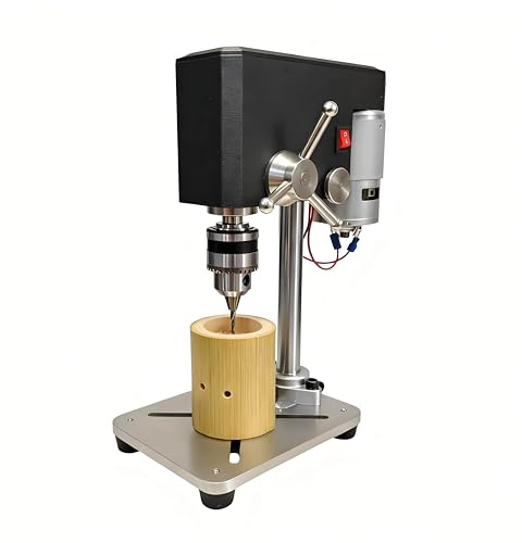 Trapano da Banco in Miniatura, Un Piccolo Trapano da Banco ad Alta Precisione Che PUò Contenere Punte da Trapano da 0,6 a 6 mm, Adatto per Lavori Fai da Te, Orologeria E Applicazioni di Laboratorio