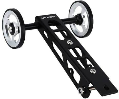 FACAIIO Easywheel für RHINE 1/2/3 Series Klapp-Fahrradträger, für Birdy 1-2-3, Flaschenhalter aus Aluminiumlegierung, 166 g, leichte Halterung für Ezwheel
