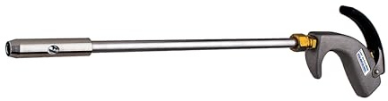 Guardair LZR600018AA Lazer Series PalmSwitch Safety Air Gun, Aluminum Venturi Nozzle with 18 Extension and 1/4 FNPT Inlet, Lightweight All Metal Construction