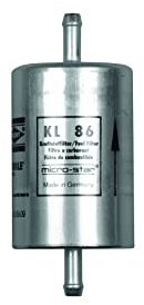 MAHLE KL 83 Kraftstofffilter für OPEL CORSA C (X01) | Kompatibel mit: ALFA ROMEO 145, 146, CADILLAC BLS, BLS Wagon, CHEVROLET CORSA Stufenheck, FIAT BARCHETTA, BRAVA, BRAVO I