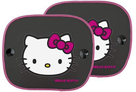 Sparco Hello Kitty KIT3014 Auto-Sonnen-Schutz und Sonnen-Blende für Baby und Kinder, 2 Stück