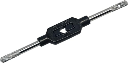 VÖLKEL Verstellbares Windeisen Für Gewindebohrer | Stahl-Ausführung No. 6 | DIN 1814 | Vierkantaufnahme 11-24 mm (M 18-42, 3/4-1.1/2, G 1/2-1.1/4)