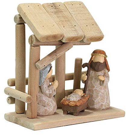 - Presepe di Natale in Legno, Decorazione Tradizionale del presepe in Legno