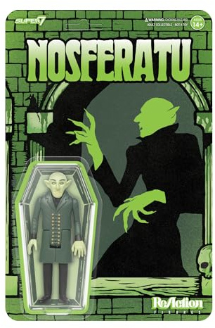 Super7 Nosferatu (Film Poster) - 3.75 Nosferatu Action Figure Classic Movie Collectibles and Retro Toys
