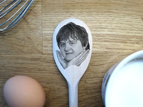 Capaldi Merch Gift Idea Image On A Wooden Spoon-Novelty Present