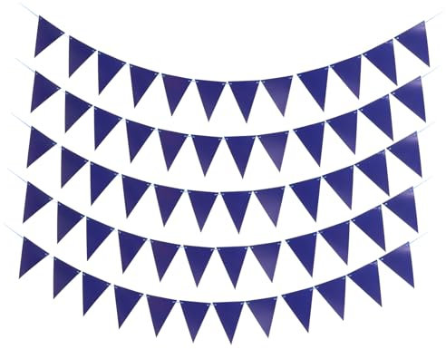 Vaguelly 5stücke Teiliges Blanko-wimpel-Flags Für DIY-Dekoration Dreieckige Fahnen Für Partys Garten Hochzeiten Und Feiertage Hochwertige Langlebige Und Wiederverwendbare Flaggen Für