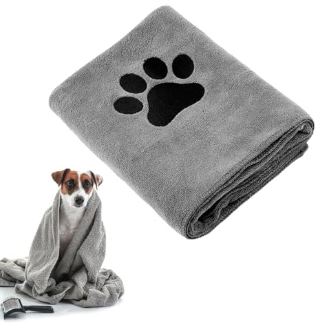 SEMINISMAR Toalla Perro Secado Rapido,Toalla Microfibra Perro,Toalla para Perros Superabsorbentes,Toalla Suave Perro Lavable,Toalla de Baño para Mascotas para Perros Pequeños y Medianos