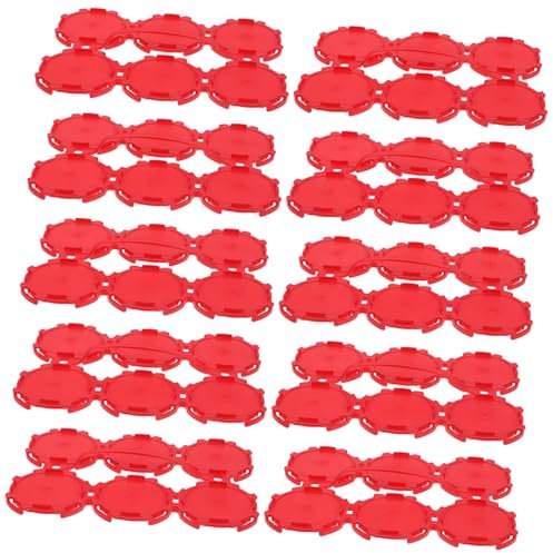 Alipis 10 Stücke Wiederverwendbare Kunststoff Dosenträger mit Griff für Bierdosen Praktischer Getränkedosenträger aus Robustem PE für Partys und Camping Ergonomischer Dosenbierträger