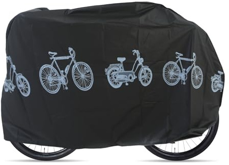 Bike Cover - Nylon Waterproof Bicyclee Cover | Bike Covers For Outside Storage | Lightweight Tarp For Travel Cycling, Dust Transport | Anti-UV Windproof Rain Cover For Mountain & Road Bike