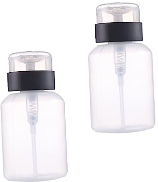 BESTYASH 2stücke Pumpspenderflasche Für Nagellackentferner Verarbeitet Und Auslaufsicher Mit Langer Pipette Zum Einfachen Gebrauch Zum Aufbewahren Von Flüssigkeiten
