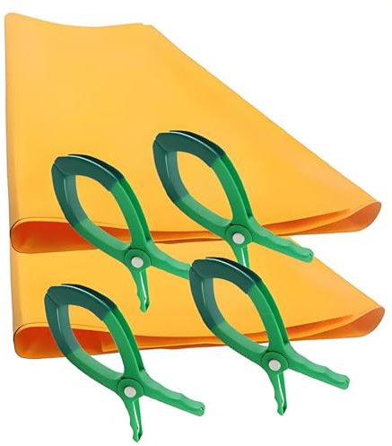 Lot de 2 ou 3 couvertures isolantes pour électricien, tissu isolant haute tension EVA ignifuge, tapis isolant pour travaux sous tension 40 V/10 kV - Usage commercial 2pc0.4kv-100x120cm(3.3x3.9ft)