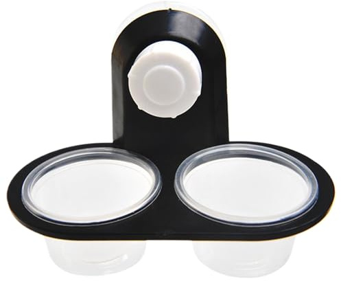 HunicandIU Bol à Nourriture pour Gecko à Crête | Bol pour Reptile Nourriture et Eau - avec 4 Accessoires Mangeoire pour Crabes Terrestres Caméléons Tortues Grenouilles Lézards et Mygales