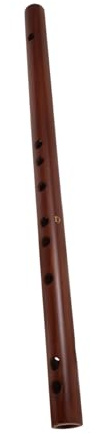 Toddmomy Bambusflöte Dizi Handgefertigt in D-dur Traditionelles Chinesisches Musikinstrument ohne Membranlöcher Kompakt für Anfänger und Schüler