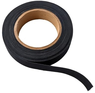 Cinta termoencolable 20mm x 5m, cinta de reparación impermeable para trajes de neopreno, trajes de buceo secos, ropa de pesca - cinta adhesiva industrial con material de soporte, color negro